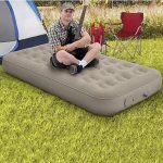 نمای بالا از تشک اتوماتیک بادی گرین لاین تک‌نفره