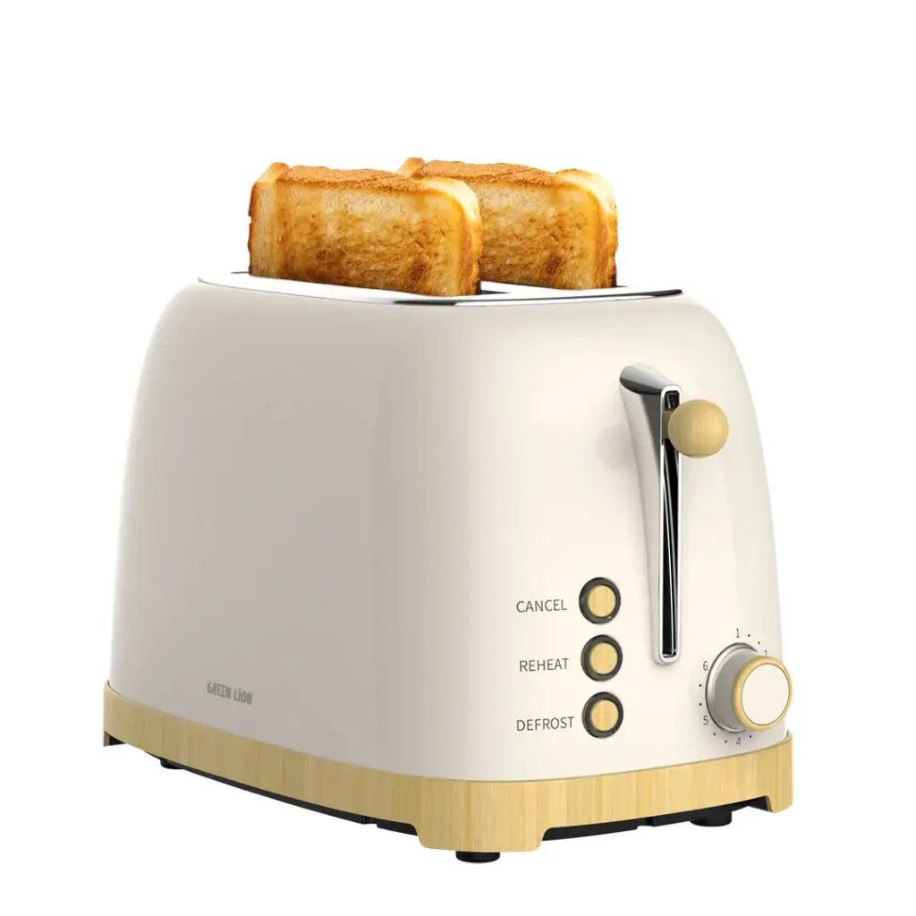 توستر کلاسیک گرین Green Lion Classic Toaster توستر کلاسیک Green Lion با شکاف ۳۸ mm – تکهای از صبح
