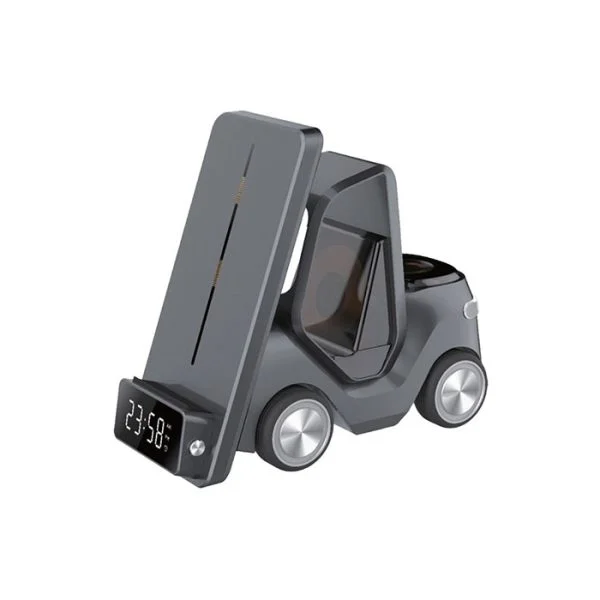شارژر بی سیم پنج کاره گرین لاین مدل Forklift شارژر بیسیم پنج کاره گرین لاین مدل Forklift