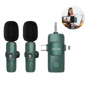 میکروفون بیسیم یقهای گرین لاین مدل GN3IN1WMGN