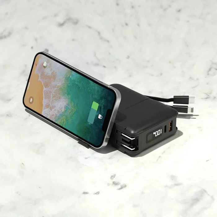 پاوربانک 10000mAh گرین لاین مدل Travel Powerbank2 خرید پاوربانک مسافرتی گرین لاین Travel Powerbank