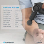 ماساژور تفنگی پاورولوجی Powerology PSM002
