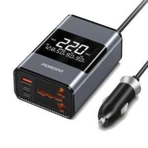 پاور اینورتر فندکی خودرو پرودو Porodo POWER INVERTER