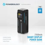 پاور بانک نمایشگر هوشمند 27000 پاورولوجی Powerology PPBCHA83